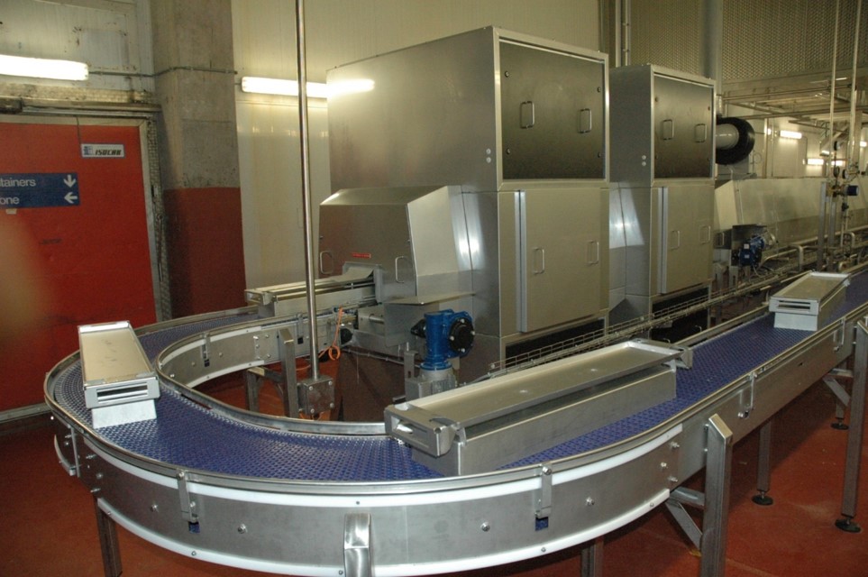 Cretel handling SS conveyor