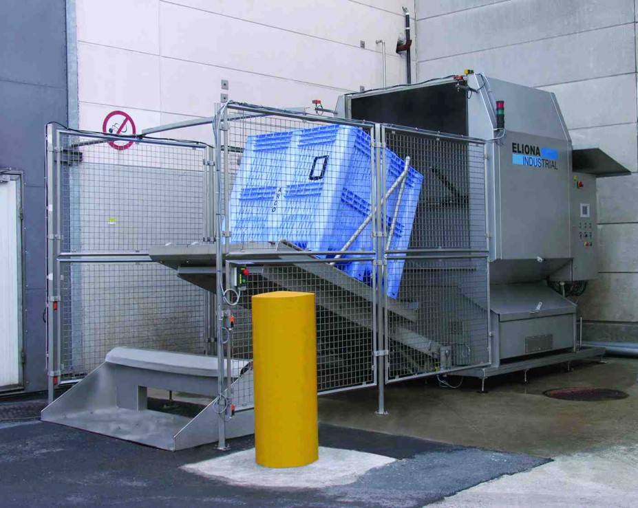 Cretel container washer PWR 120.100