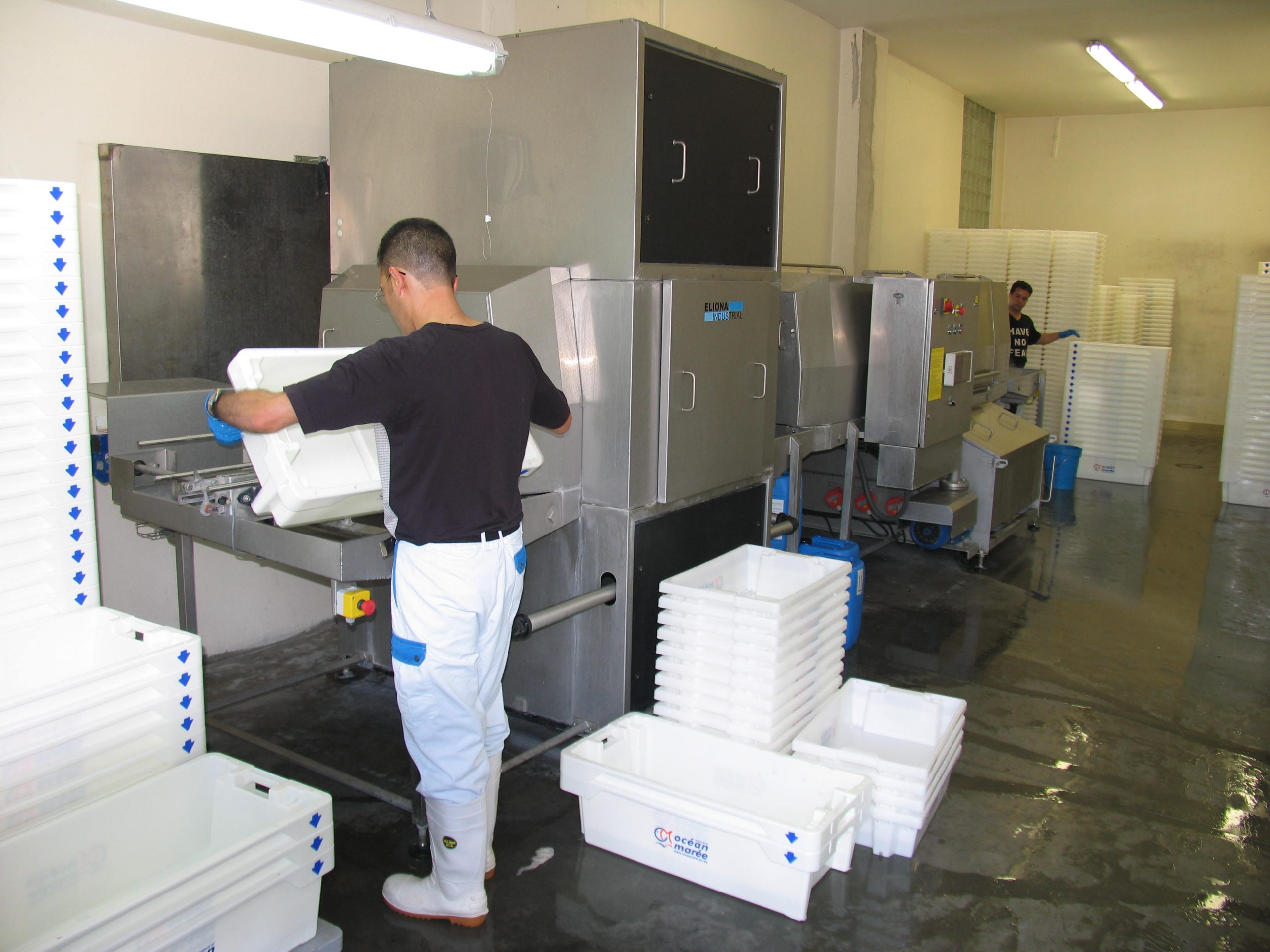 Cretel drying system fish processing industry