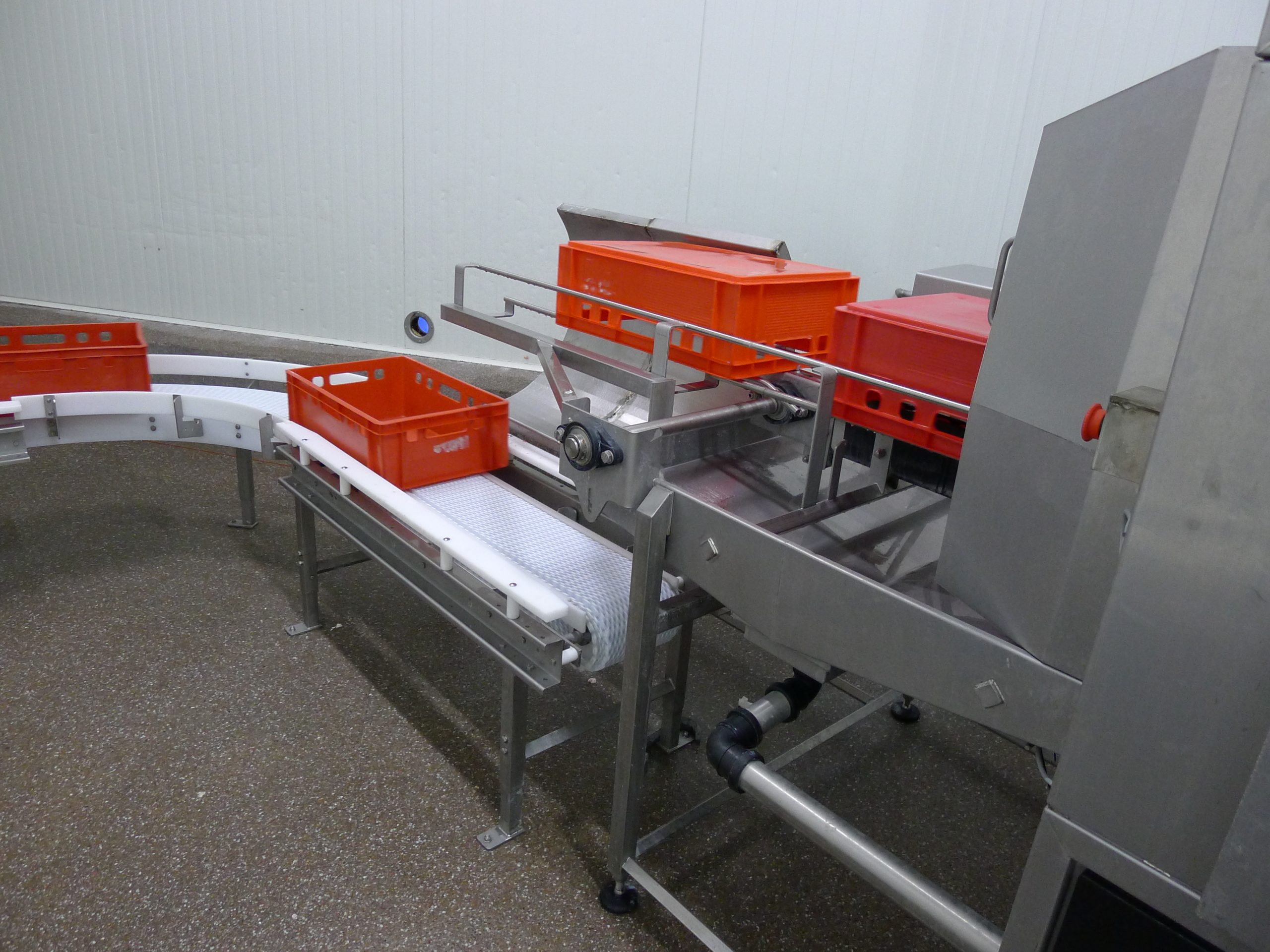 Cretel crate washer meat processing industry
